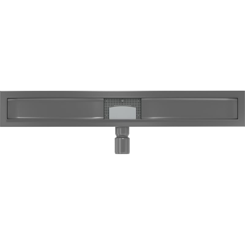 Mexen Flat telo pre líniový odtok 70 cm, brúsená zbraňová šedá - 1E15070