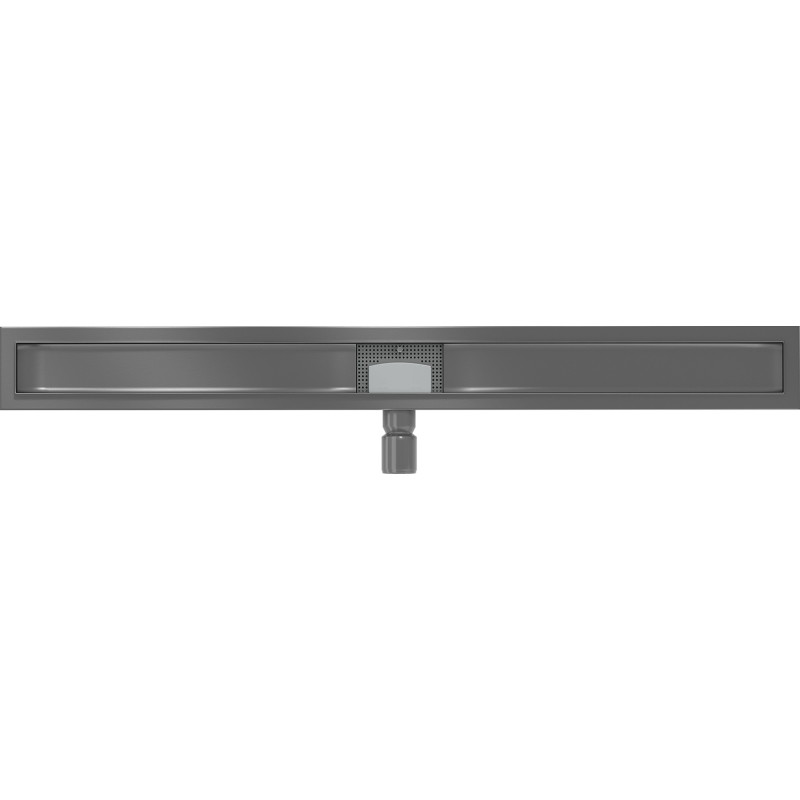 Mexen Flat korpus pre lineárny odtok 90 cm, gun gray brúsený - 1E15090