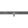 Mexen Flat korpus pre lineárny odtok 90 cm, gun gray brúsený - 1E15090