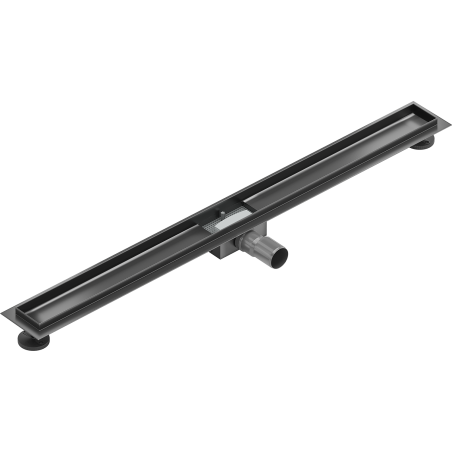Mexen Flat korpus pre líniový odtok 100 cm, gun gray brúsený - 1E15100