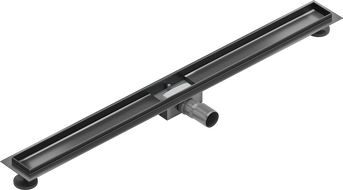 Mexen Flat korpus pre líniový odtok 100 cm, gun gray brúsený - 1E15100