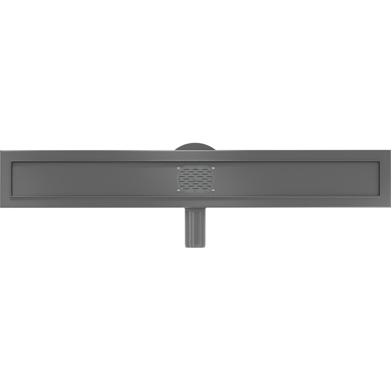 Mexen Flat 360° telo pre lineárny odtok otočný 50 cm, gun gray brúsený - 1E40050