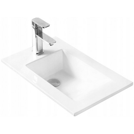 Mexen Alir umývadlo zapustené do dosky 34 x 55 cm, biele - 25503400