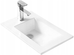 Mexen Alir vstavané umývadlo do dosky 34 x 55 cm, biele - 25503400
