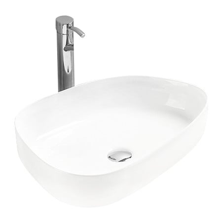 Mexen Chiara umývadlo na dosku 54 x 39 cm, biele - 21585400