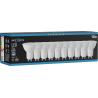 Mexen Nova 10x LED žiarovka GU10, 6W, Studená - 6500K, 630 lm - L107-GU10-0665-01x10