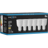 Mexen Nova 6x LED žiarovka GU10, 12W, Teplá - 3000K, 1260 lm - L108-GU10-1230-01x06