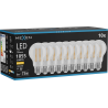 Mexen Vintis 10x LED žiarovka filament E27, A60, 8W, Teplá - 2200K, 1055 lm, číra - L150-E27-0822-00x10