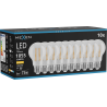 Mexen Vintis 10x žiarovka filament LED E27, A60, 8W, Teplá - 2700K, 1055 lm, číra - L150-E27-0827-00x10