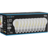 Mexen Vintis 10x žiarovka filament LED E27, A60, 8W, Neutrálna - 4000K, 1055 lm, číra - L150-E27-0840-00x10