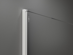 Mexen Kioto sprchová stena Walk-in 130 x 200 cm, biela ombre 8 mm, biela - 800-130-101-20-86