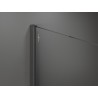 Mexen Kioto sprchová stena Walk-in 90 x 200 cm, biela ombre 8 mm, brúsená pištoľová šedá - 800-090-101-66-86