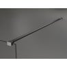 Mexen Kioto sprchová stena Walk-in 110 x 200 cm, biela ombre 8 mm, brúsená gun gray - 800-110-101-66-86