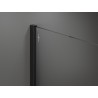 Mexen Kioto sprchová stena Walk-in 110 x 200 cm, biely ombre 8 mm, čierna - 800-110-101-70-86