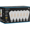 Mexen Vintis 6x Žiarovka filament LED E27, ST64, 4W, Teplá - 2700K, 470 lm, číra - L152-E27-0427-00x06