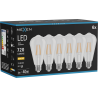 Mexen Vintis 6x LED filamentová žiarovka E27, ST64, 6W, Teplá - 2700K, 720 lm, číra - L152-E27-0627-00x06