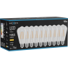 Mexen Vintis 10x LED žiarovka filament E27, ST64, 8W, Teplá - 2700K, 1055 lm, číra - L152-E27-0827-00x10