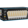 Mexen Vintis 10x LED žiarovka filament E27, ST64, 8W, Teplá - 2700K, 750 lm, amber - L152-E27-0827-50x10
