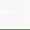 Mexen Dicta Biely glazovaný rekt. G1, podlahovo-nástenná dlaždica 60 x 60 cm, carving - TL408-060-060-02
