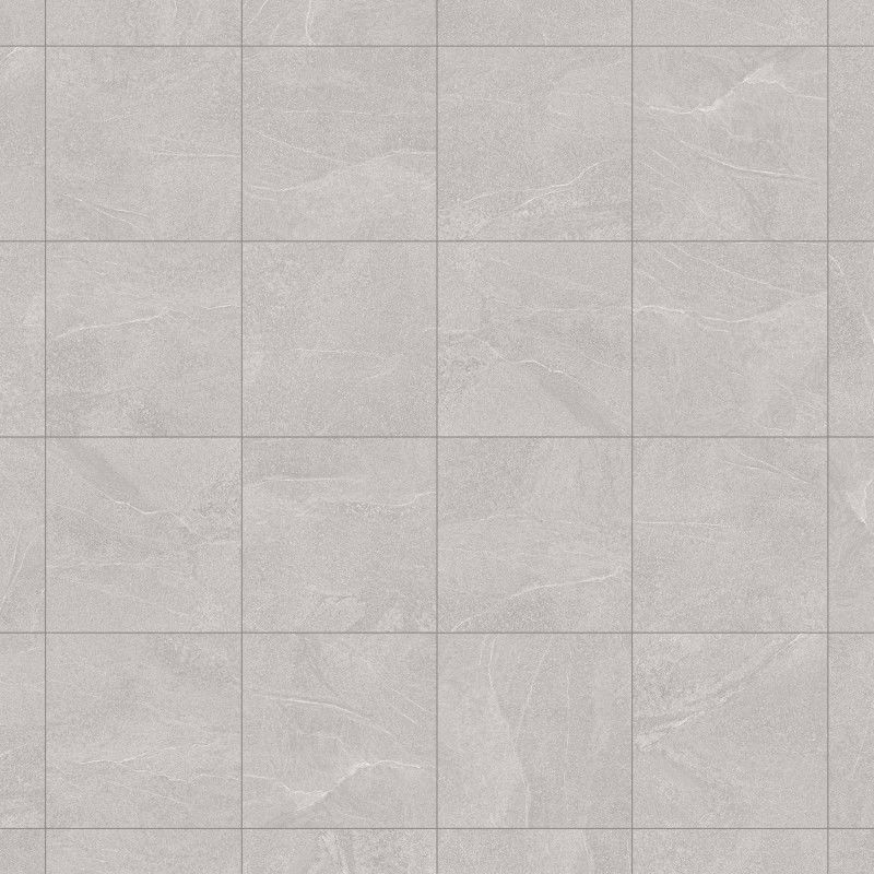 Mexen Circuit Sivý glazovaný gres rekt. G1, podlahová a stenová dlaždica 60 x 60 cm, matný - TL344-060-060-02