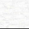 Mexen Brakel White glazovaný porcelán rekt. G1, podlahová a stenová dlaždica 120 x 60 cm, carving - TL402-120-060-01