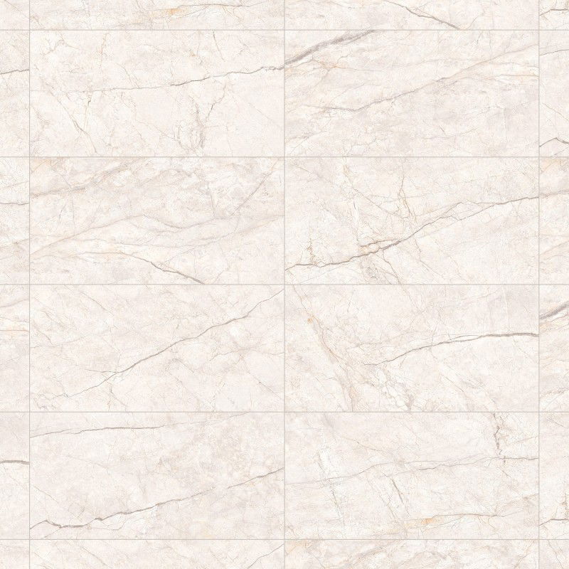 Mexen Leeds Bianco glazovaný gres rekt. G1, podlahová a stenová dlaždica 120 x 60 cm, carving - TL410-120-060-00