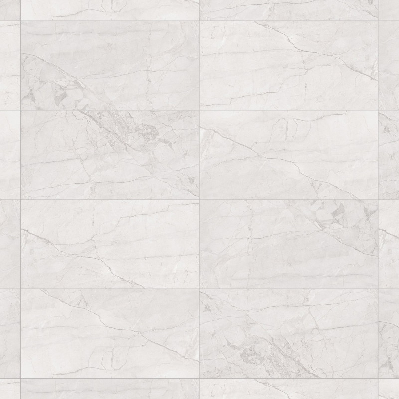 Mexen Morella Bianco glazovaný rektifikovaný G1, podlahová a stenová dlaždica 120 x 60 cm, carving - TL412-120-060-00