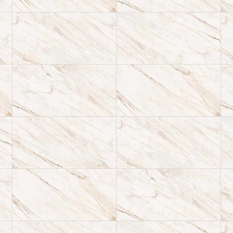 Mexen Angelo White glazúrovaný rektifikovaný gres G1, podlahovo-stenová dlaždica 120 x 60 cm, lesk - TL156-120-060-00