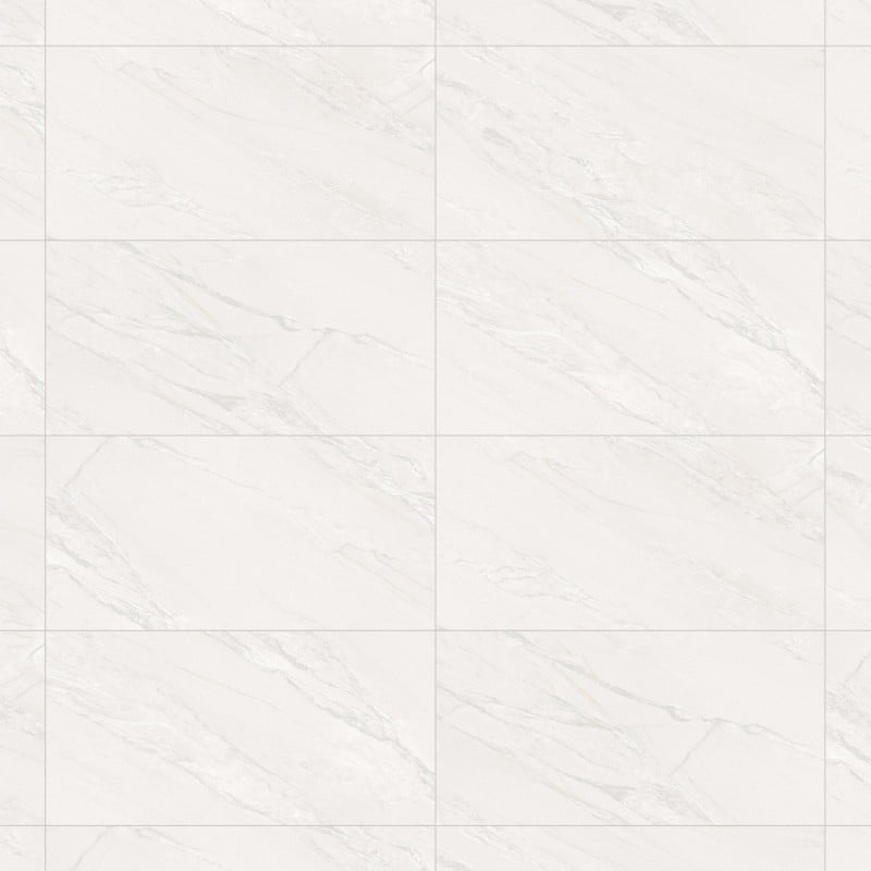 Mexen Spiga Bianco glazovaný rektifikovaný gres G1, dlaždica podlahová a stenová 120 x 60 cm, lesk - TL171-120-060-01