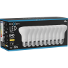 Mexen Nova 10x LED žiarovka E27, R63, 8W, Teplá - 3000K, 840 lm - L104-E27-0830-01x10