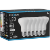 Mexen Nova 6x LED žiarovka E27, R63, 8W, Neutrálna - 4000K, 840 lm - L104-E27-0840-01x06