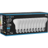 Mexen Nova 10x LED žiarovka E27, R63, 12W, Studená - 6500K, 1260 lm - L104-E27-1265-01x10