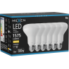 Mexen Nova 6x LED žiarovka E27, R80, 15W, Teplá - 3000K, 1575 lm - L105-E27-1530-01x06