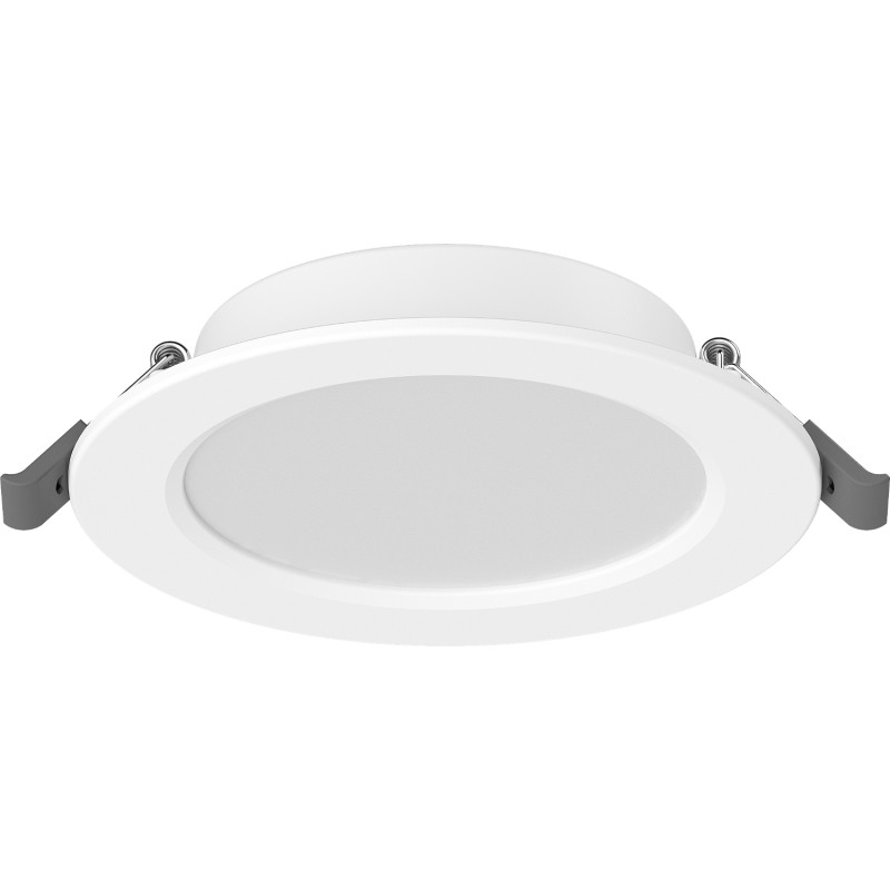 Mexen LDRR stropný panel downlight LED zapustený priemer 12 cm, 6W, Neutrálna - 4000K, 600 lm, biela - L210-012-0640-20