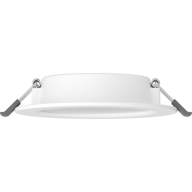 Mexen LDRR stropný panel downlight LED zapustený priemer 12 cm, 6W, Neutrálna - 4000K, 600 lm, biela - L210-012-0640-20
