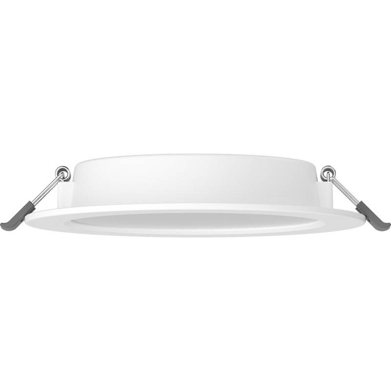 Mexen LDRR stropný panel downlight LED zapustený, priemer 14 cm, 9W, Neutrálna - 4000K, 990 lm, biela - L210-014-0940-20