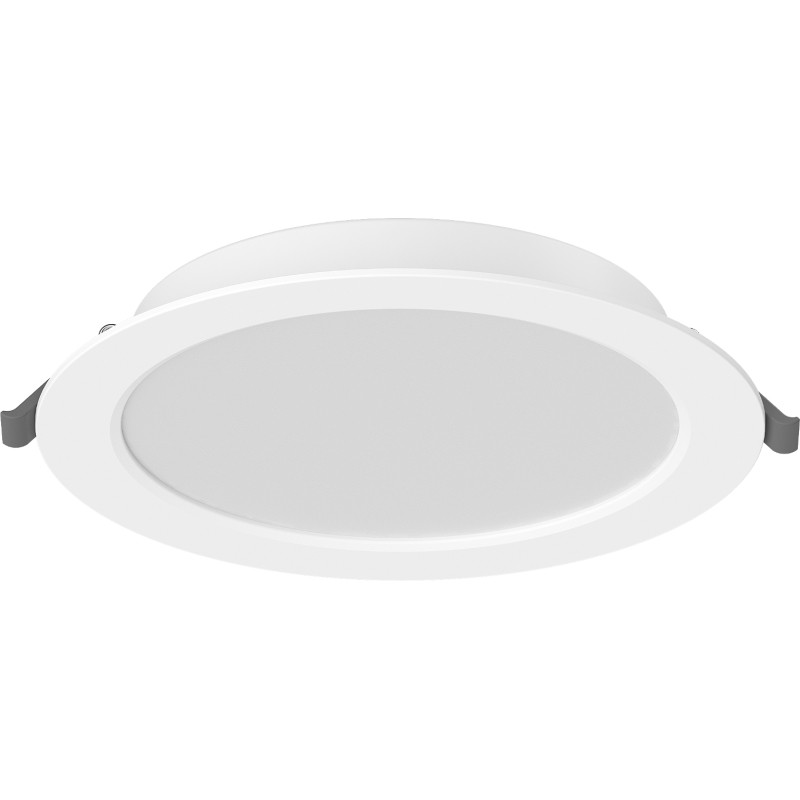 Mexen LDRR stropný panel downlight LED zapustený fi 17 cm, 12W, Neutrálny - 4000K, 1320 lm, biely - L210-017-1240-20