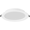 Mexen LDRR stropný panel downlight LED zapustený fi 17 cm, 12W, Neutrálny - 4000K, 1320 lm, biely - L210-017-1240-20