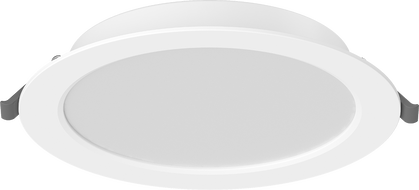Mexen LDRR Stropný panel downlight LED zapustený fi 17 cm, 12W, Studená - 6500K, 1320 lm, biely - L210-017-1265-20