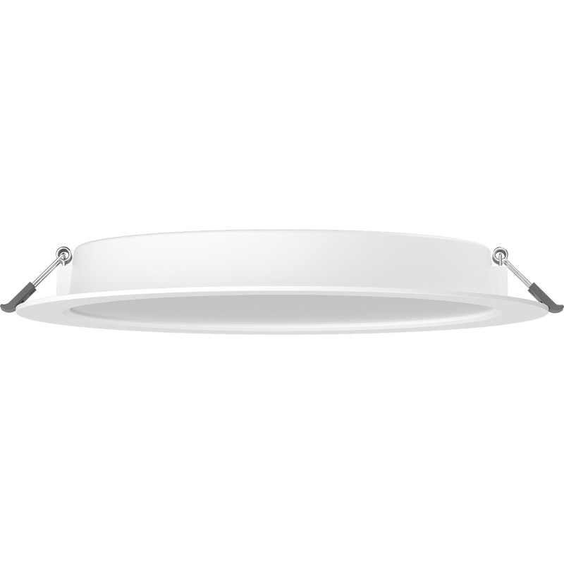 Mexen LDRR stropný panel downlight LED vstavaný fi 22 cm, 18W, Studená - 6500K, 1980 lm, biela - L210-022-1865-20