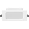 Mexen LDRR stropný panel downlight LED zapustený 12 x 12 cm, 6W, Neutrálny - 4000K, 600 lm, biely - L211-012-0640-20