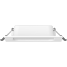 Mexen LDRR stropný panel downlight LED zapustený 12 x 12 cm, 6W, Neutrálny - 4000K, 600 lm, biely - L211-012-0640-20