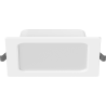 Mexen LDRR stropný panel downlight LED zapustený 14 x 14 cm, 9W, Neutrálna - 4000K, 990 lm, biela - L211-014-0940-20