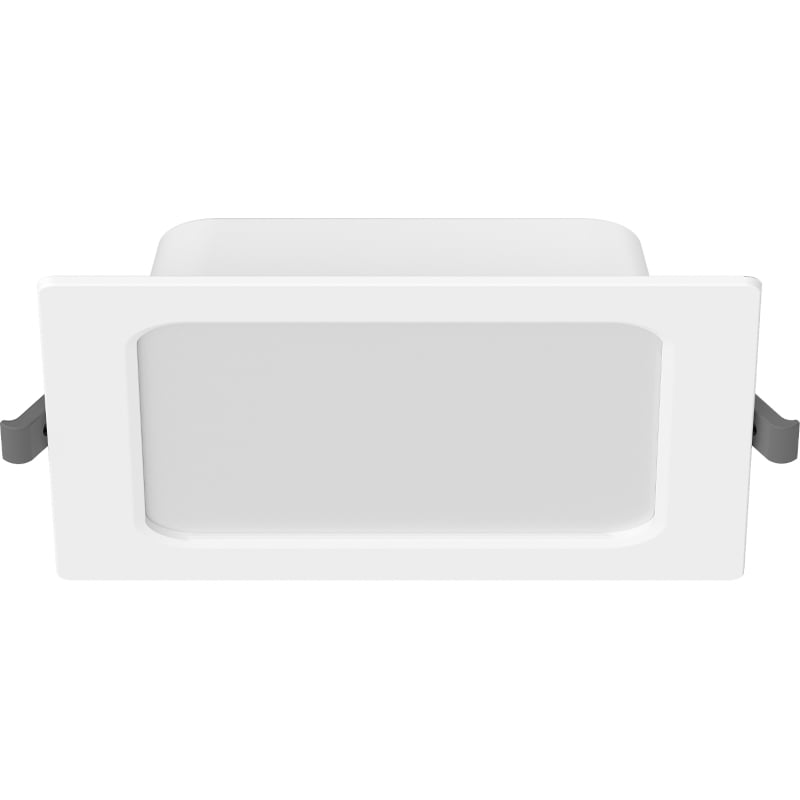 Mexen LDRR stropný panel LED downlight zapustený 14 x 14 cm, 9W, Studená - 6500K, 990 lm, biela - L211-014-0965-20