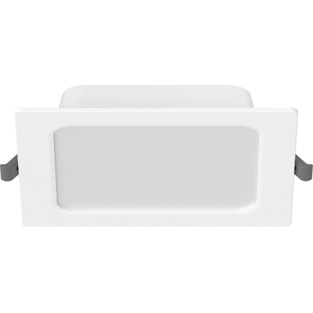 Mexen LDRR stropný panel LED downlight zapustený 14 x 14 cm, 9W, Studená - 6500K, 990 lm, biela - L211-014-0965-20