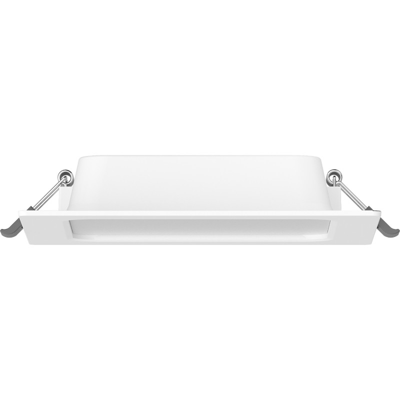 Mexen LDRR stropný panel LED downlight zapustený 14 x 14 cm, 9W, Studená - 6500K, 990 lm, biela - L211-014-0965-20
