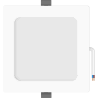 Mexen LDRR stropný panel LED downlight zapustený 14 x 14 cm, 9W, Studená - 6500K, 990 lm, biela - L211-014-0965-20