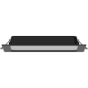 Mexen LDRR stropný panel zapustený LED downlight 22 x 22 cm, 18W, Neutrálny - 4000K, 1350 lm, čierny - L211-022-1840-70