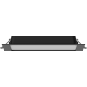 Mexen LDRR stropný panel downlight LED vstavaný 22 x 22 cm, 18W, Studená - 6500K, 1440 lm, čierny - L211-022-1865-70