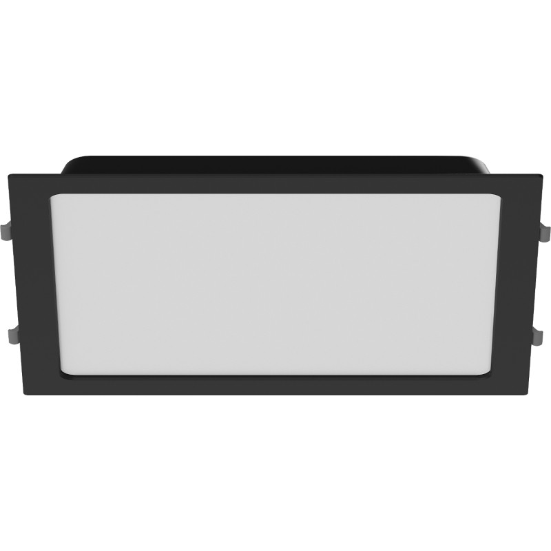 Mexen LDRR stropný panel downlight LED zapustený 30 x 30 cm, 24W, Neutrálna - 4000K, 1920 lm, čierny - L211-030-2440-70